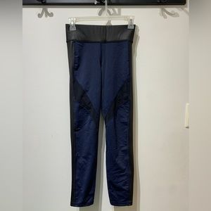 Michi - blue and black leggings